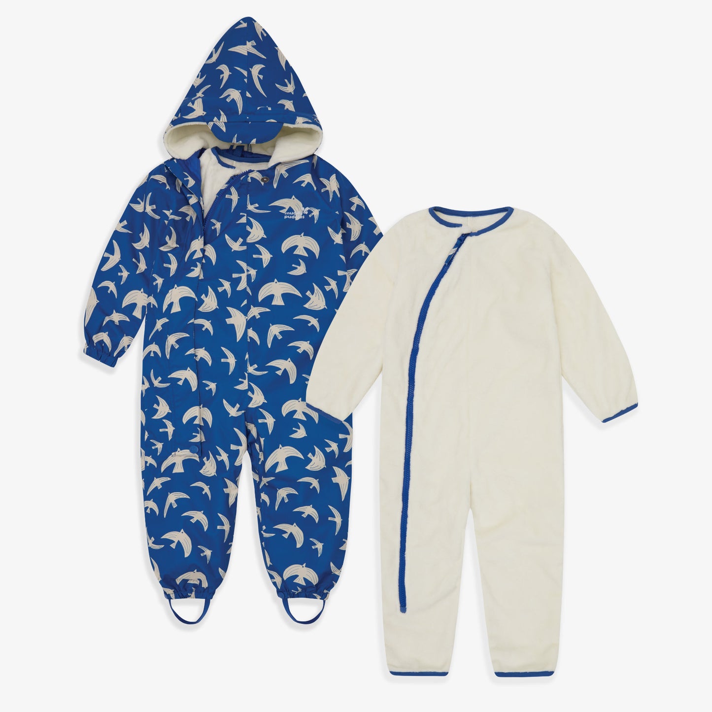 3 in 1 Waterproof Scampsuit Blue Bird
