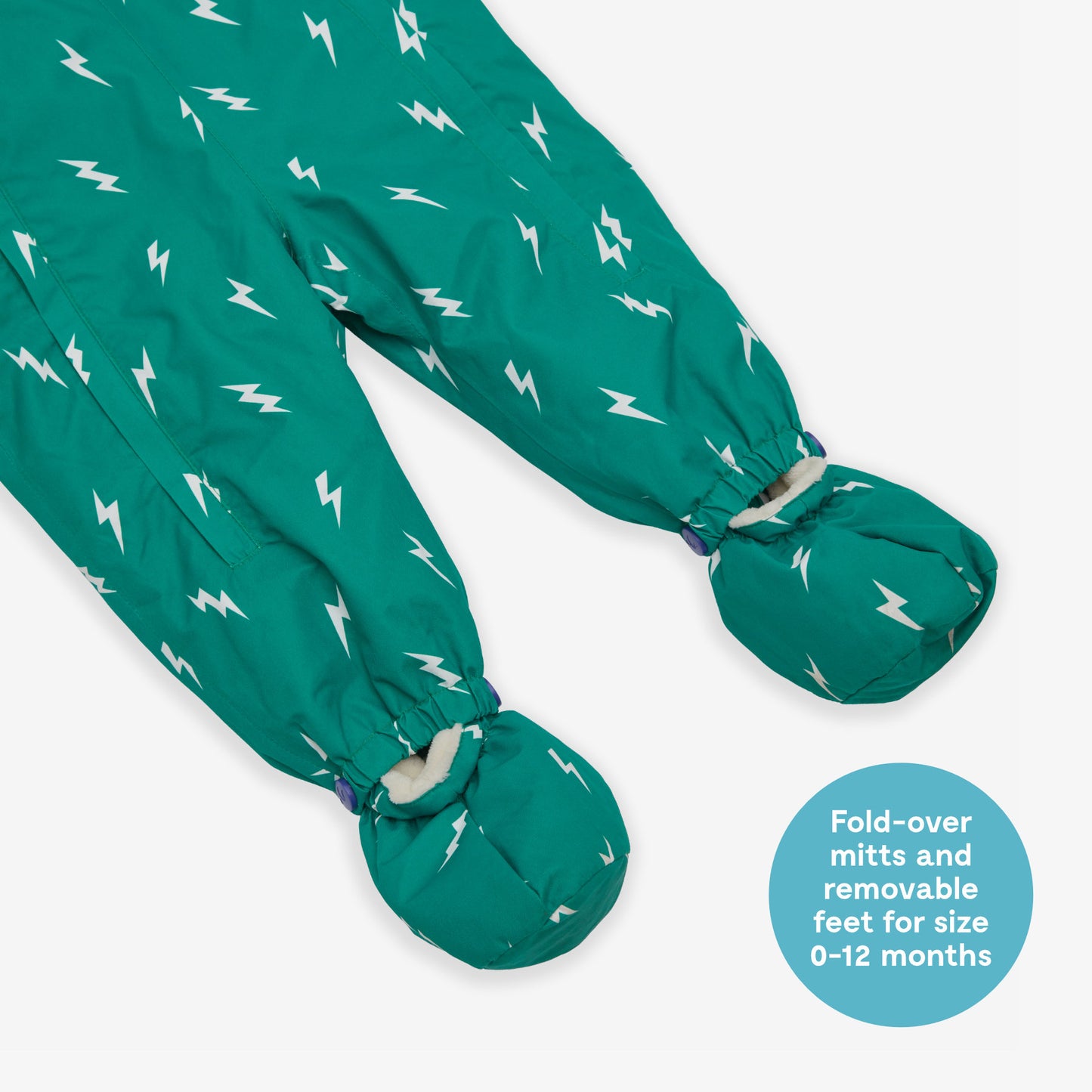 3 in 1 Waterproof Scampsuit Green