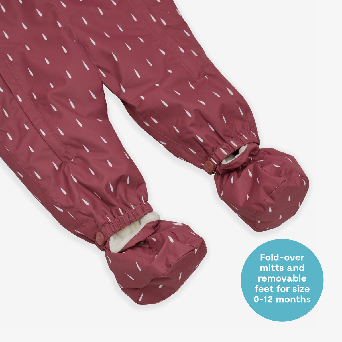 3 in 1 Waterproof Scampsuit Pink - Muddy Puddles Children's Waterproofs