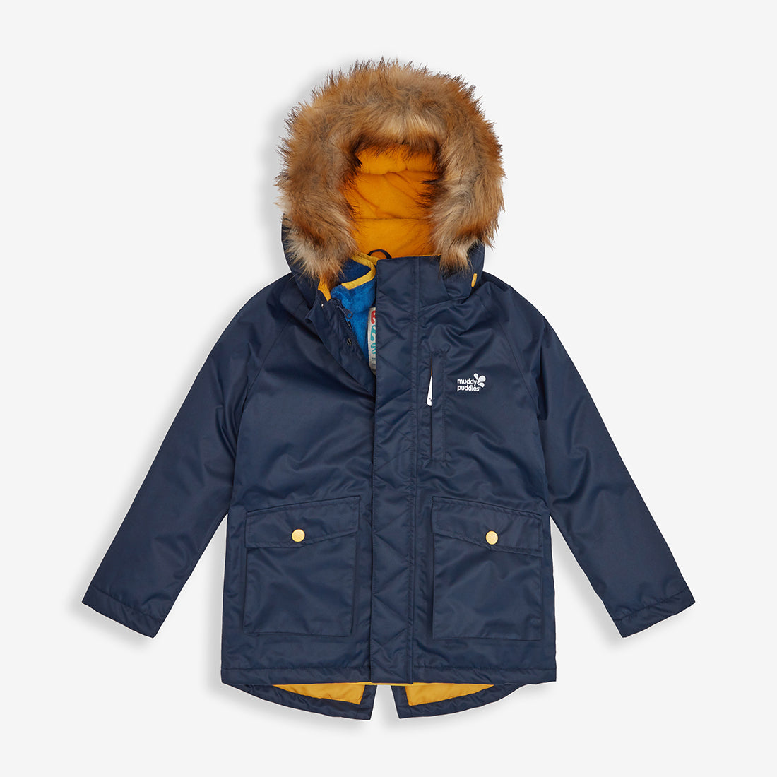3 in 1 Waterproof Parka Navy