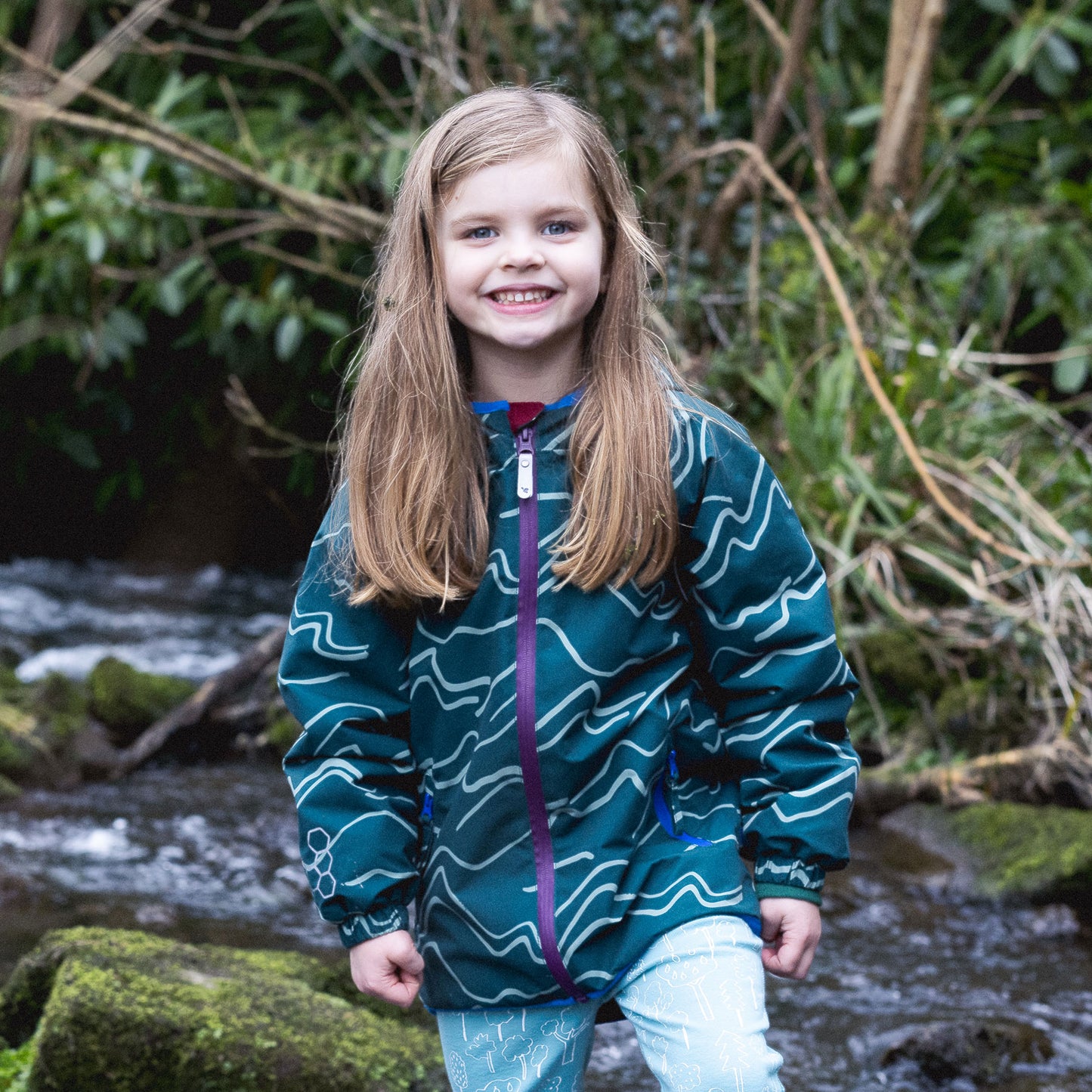 EcoSplash Waterproof Fleece Lined Jacket Green Mountain