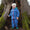 EcoSplash Waterproof Fleece Lined Puddle Suit Blue Lightning