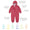 Essentials Waterproof Puddle Suit Pink Raindrop