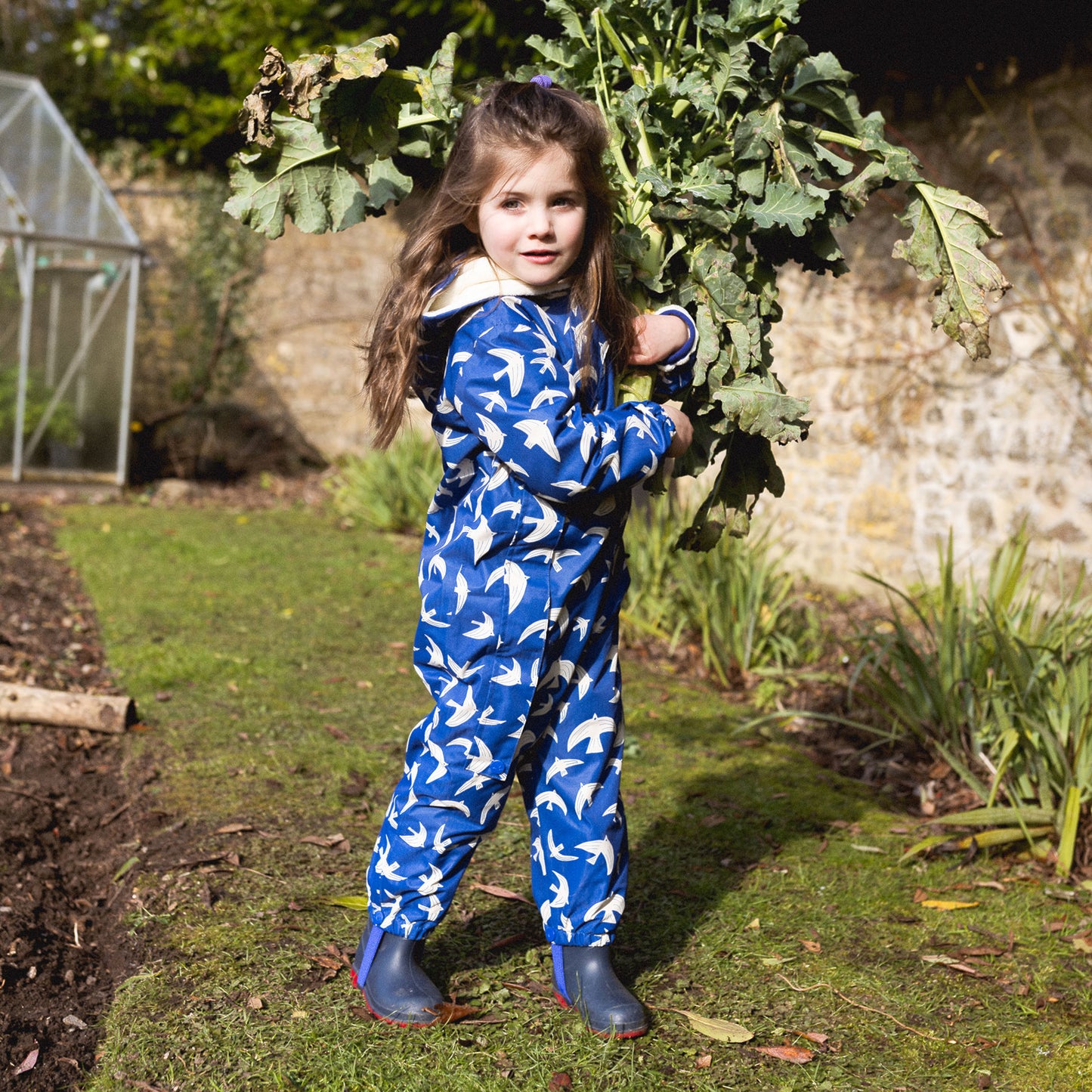 3 in 1 Waterproof Scampsuit Blue Bird
