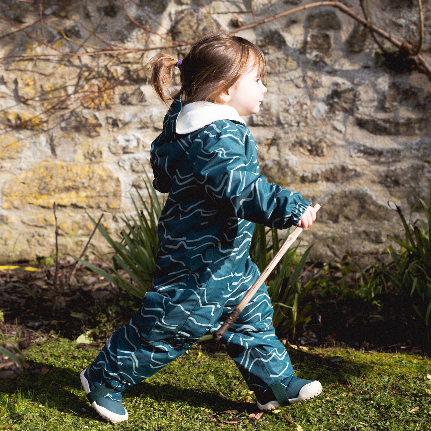 3 in 1 Waterproof Scampsuit Green Mountain