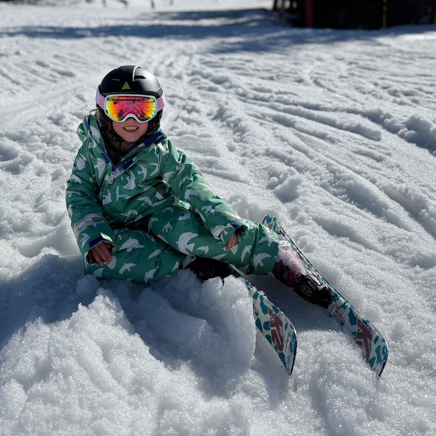 Blizzard Kids Ski Jacket Green Bird