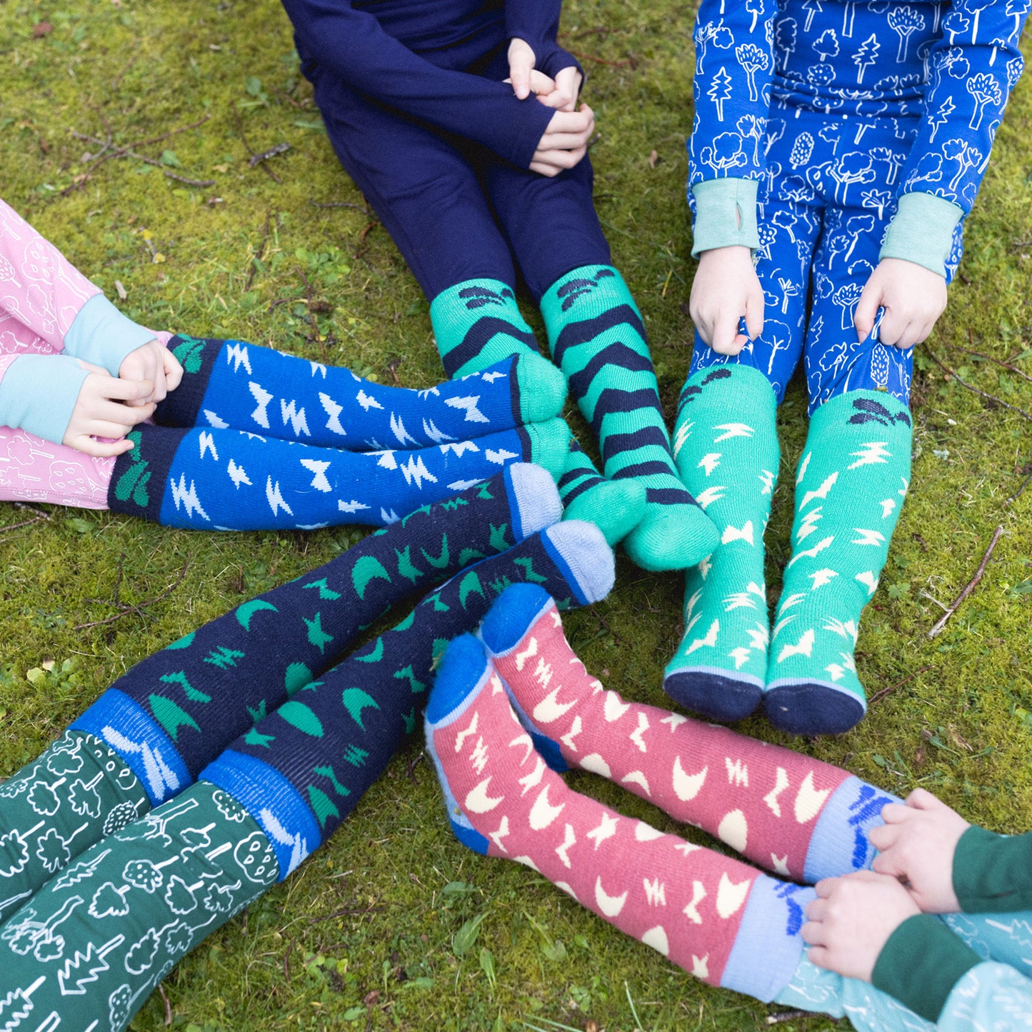 Puddlestomper Twin Pack Socks Green