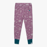 Kids Thermal Leggings Dusty Lilac