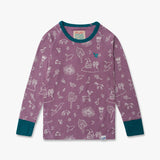 Kids Thermal Top Dusty Lilac
