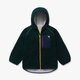 Borg Fleece Jacket Dark Green