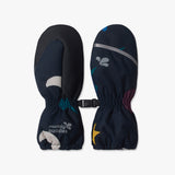 Ski Mittens Navy Weather