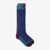Puddlestomper Welly Socks Blue Lightning