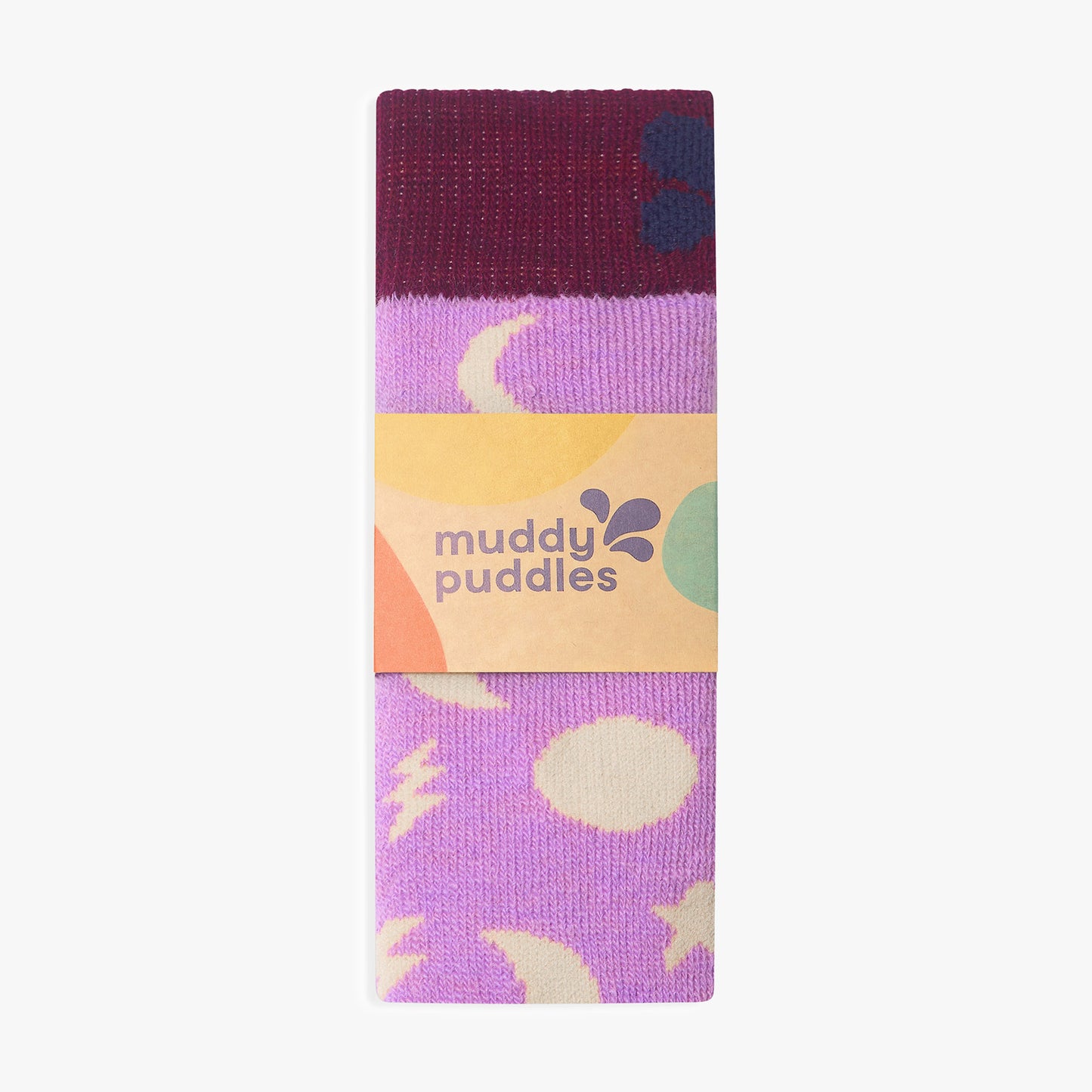Puddlestomper Welly Socks Pink Moon