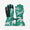 Ski Gloves Green Bird