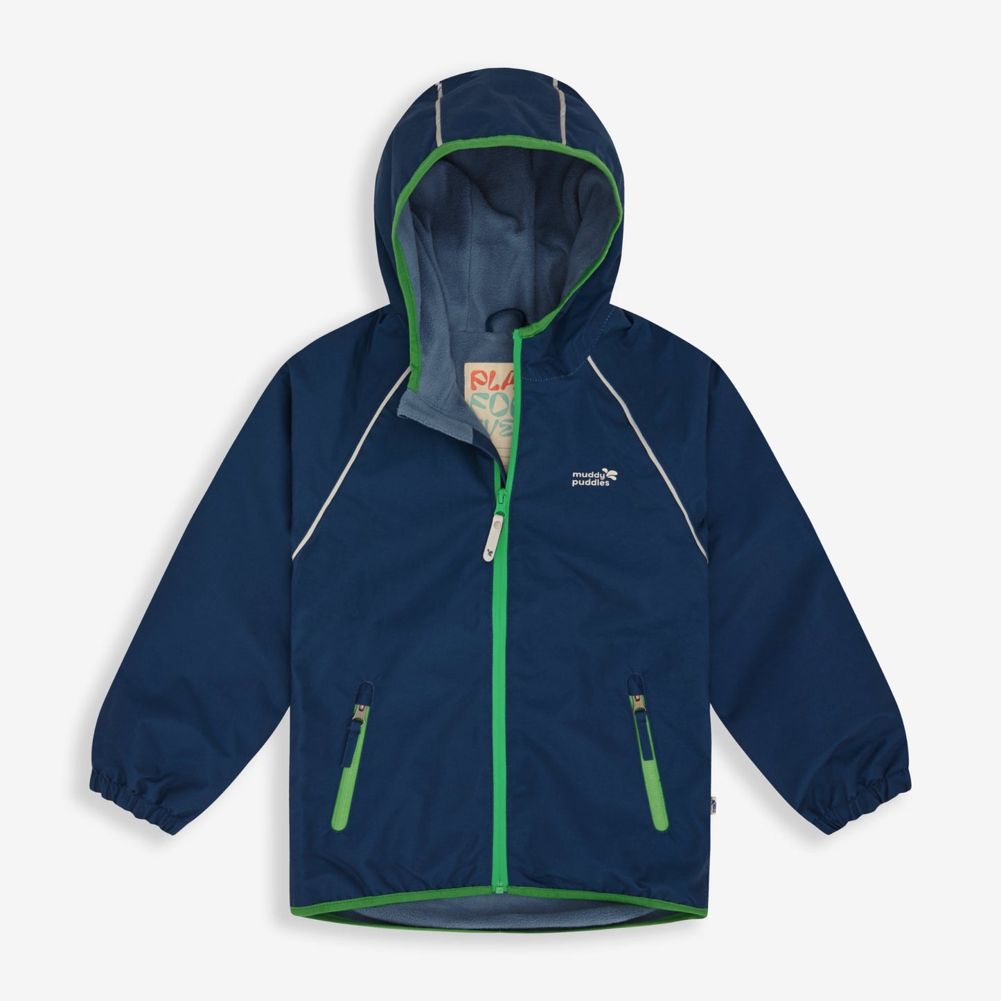 EcoSplash Waterproof Fleece Lined Jacket Navy