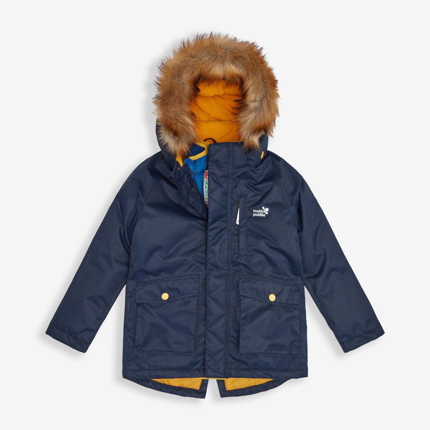 3 in 1 Waterproof Parka Navy