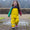 Puddleflex Waterproof Fleece Lined Dungarees Yellow