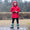 Puddleflex Waterproof Fleece Lined Jacket Red