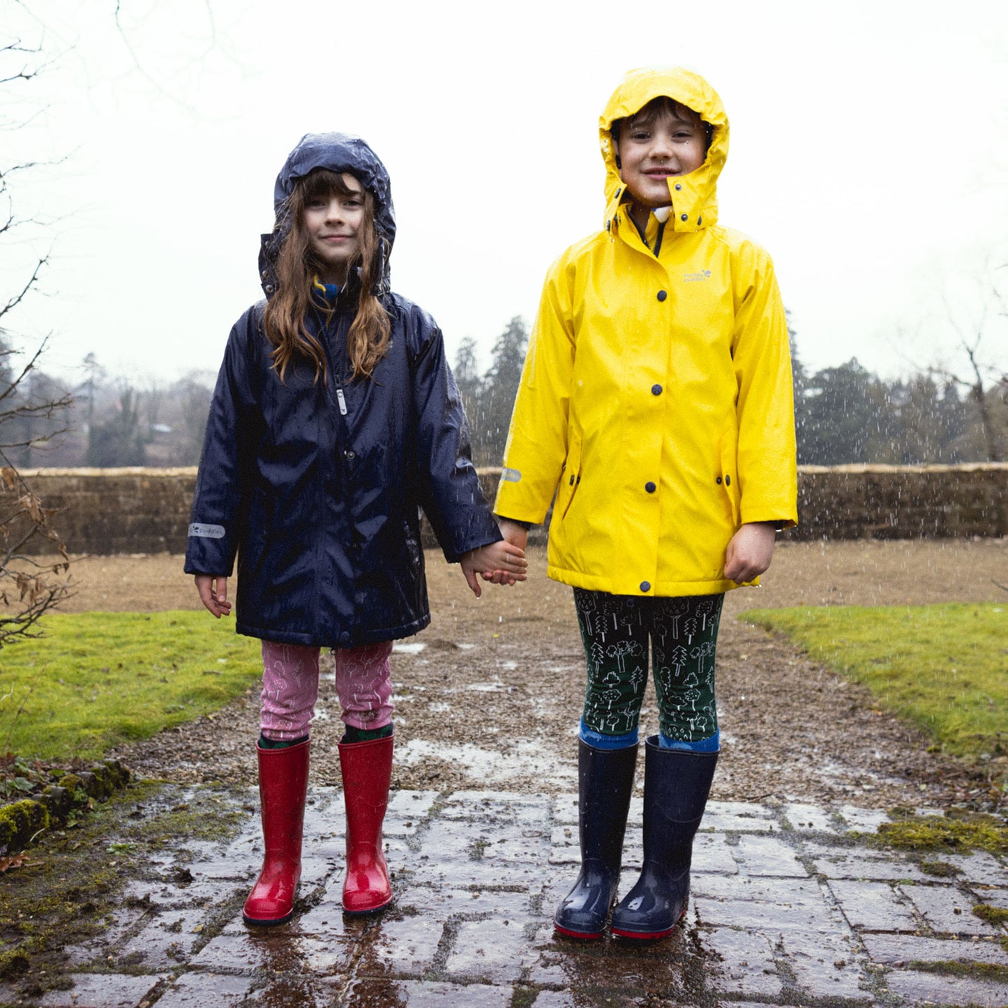 Puddleflex Waterproof Fleece Lined Jacket Yellow
