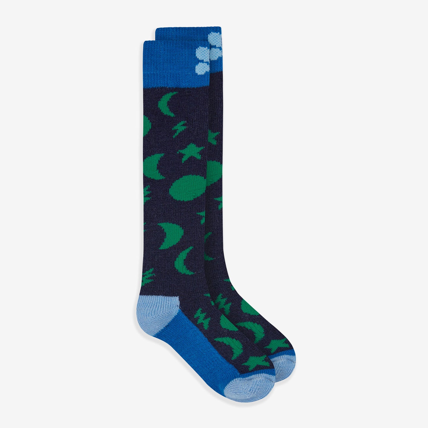 Puddlestomper Welly Socks Navy Moon
