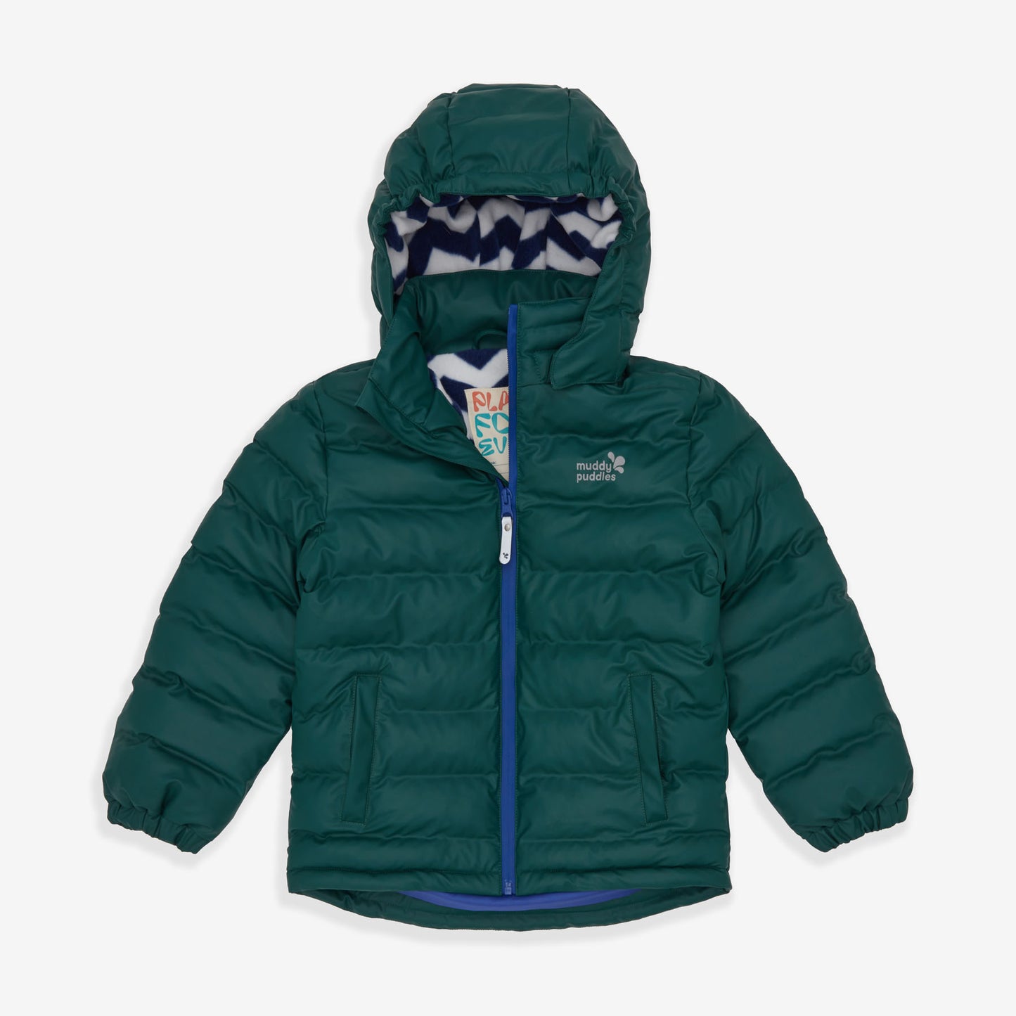 Waterproof Puffer Jacket Dark Green