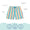 UV Protective Swim Shorts Multi Stripe, featuring an elasticated waist with ties and made from 100% recycled polyester.