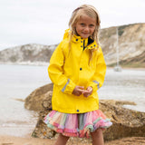 Rainy Day Waterproof Jacket Yellow