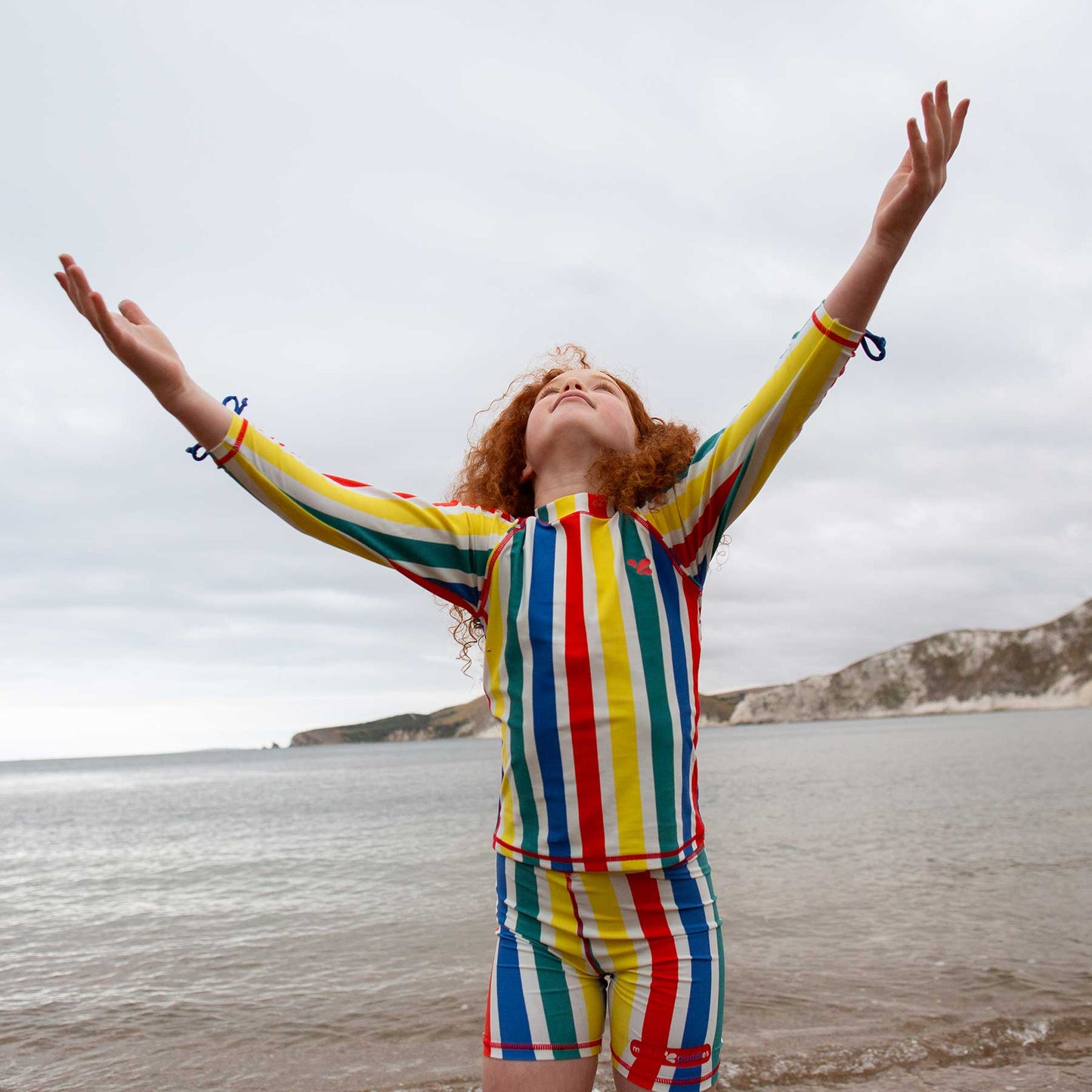 UV Protective Surf Set Multi Stripe