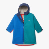 Waterproof Changing Robe Blue Colourblock