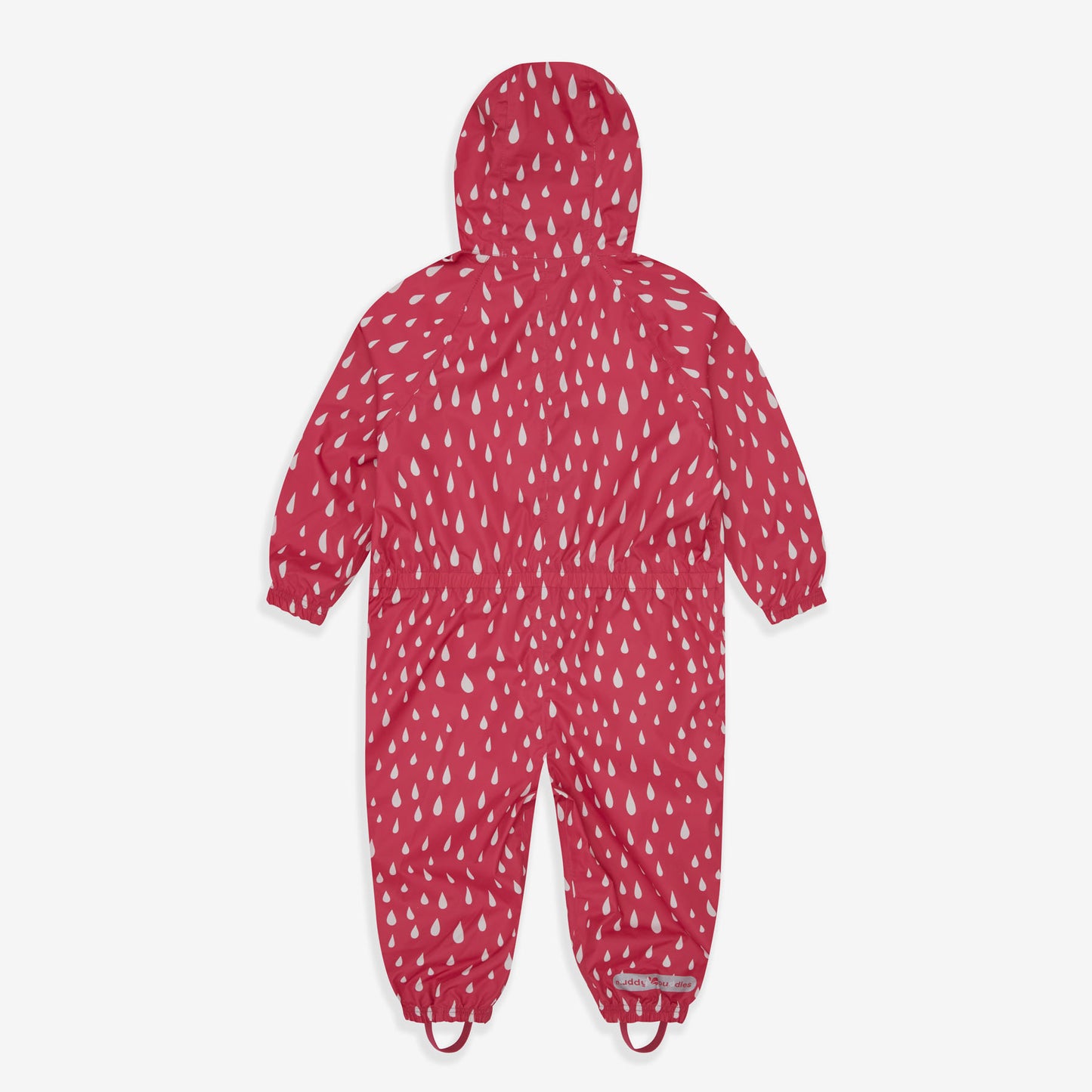 Essentials Waterproof Puddle Suit Pink Raindrop