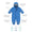 Blue Rainy Day Waterproof Puddle Suit. Waterproof, machine washable and made from recycled fabric with reflective detailing.