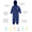 Originals Waterproof Puddle Suit Navy, one-piece waterproof suit in navy with features labelled, including waterproof and breathable.