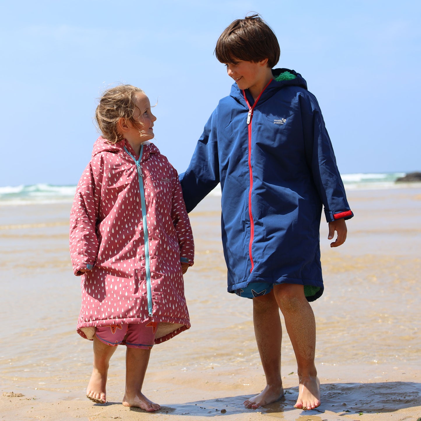 Waterproof Changing Robe Navy