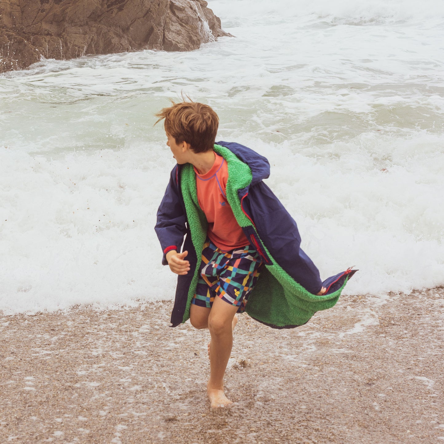 Waterproof Changing Robe Navy