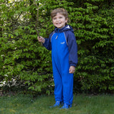 Waterproof Softshell Puddle Suit Blue