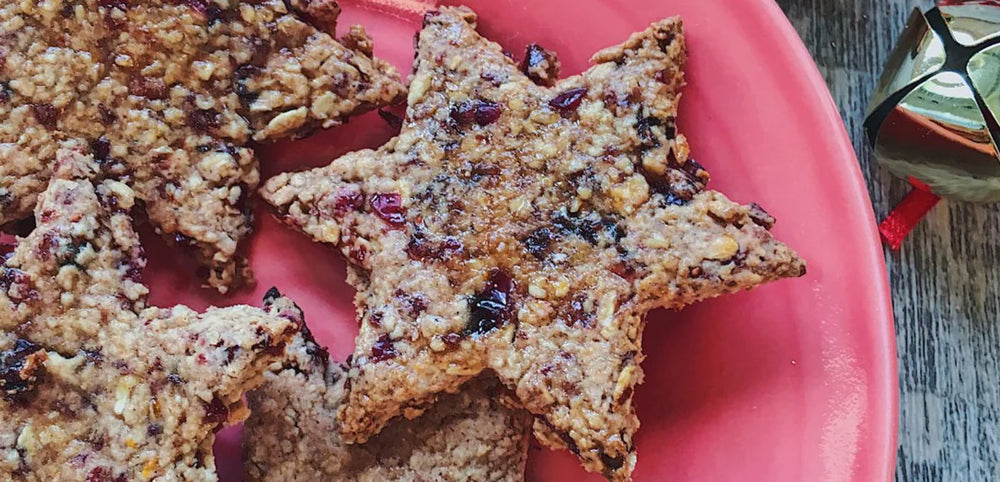 Festive Orange and Cranberry Cookies