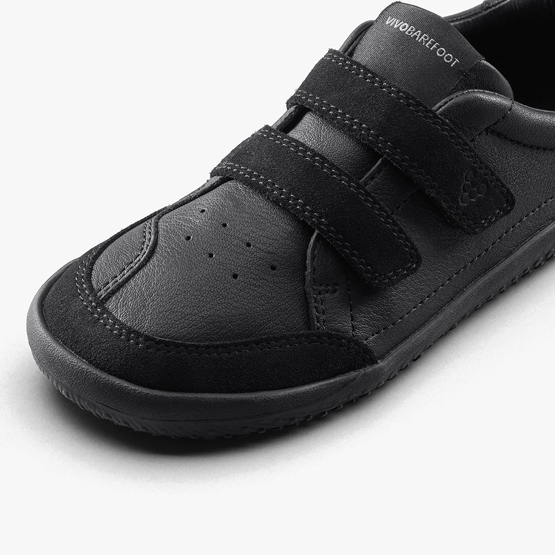 Vivobarefoot Gobi School Sneakers Obsidian