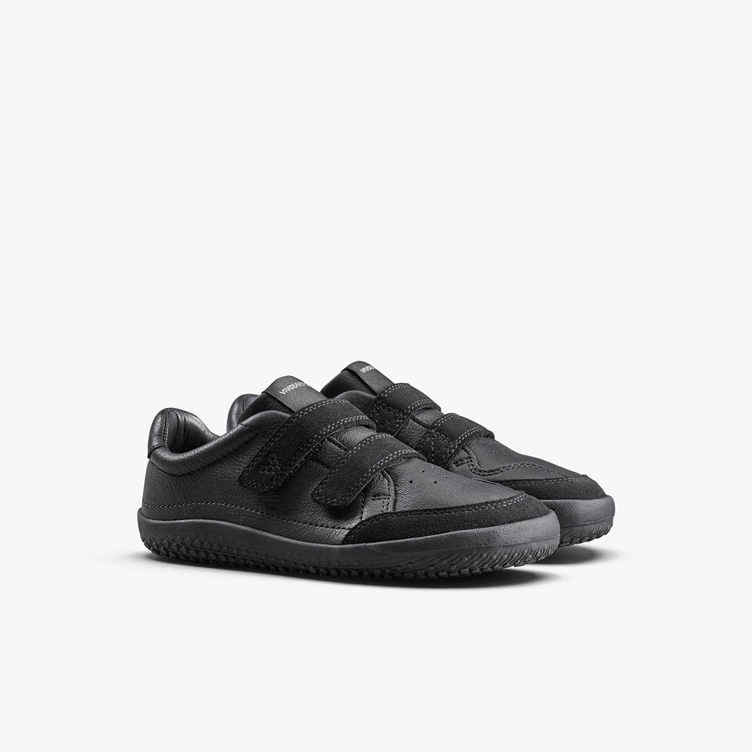 Vivobarefoot Gobi School Sneakers Obsidian