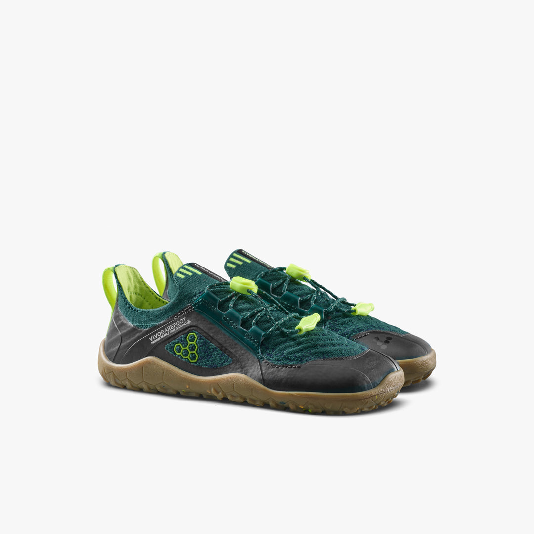 Vivobarefoot Primus Trail Knit FG Shoes June Bug Green