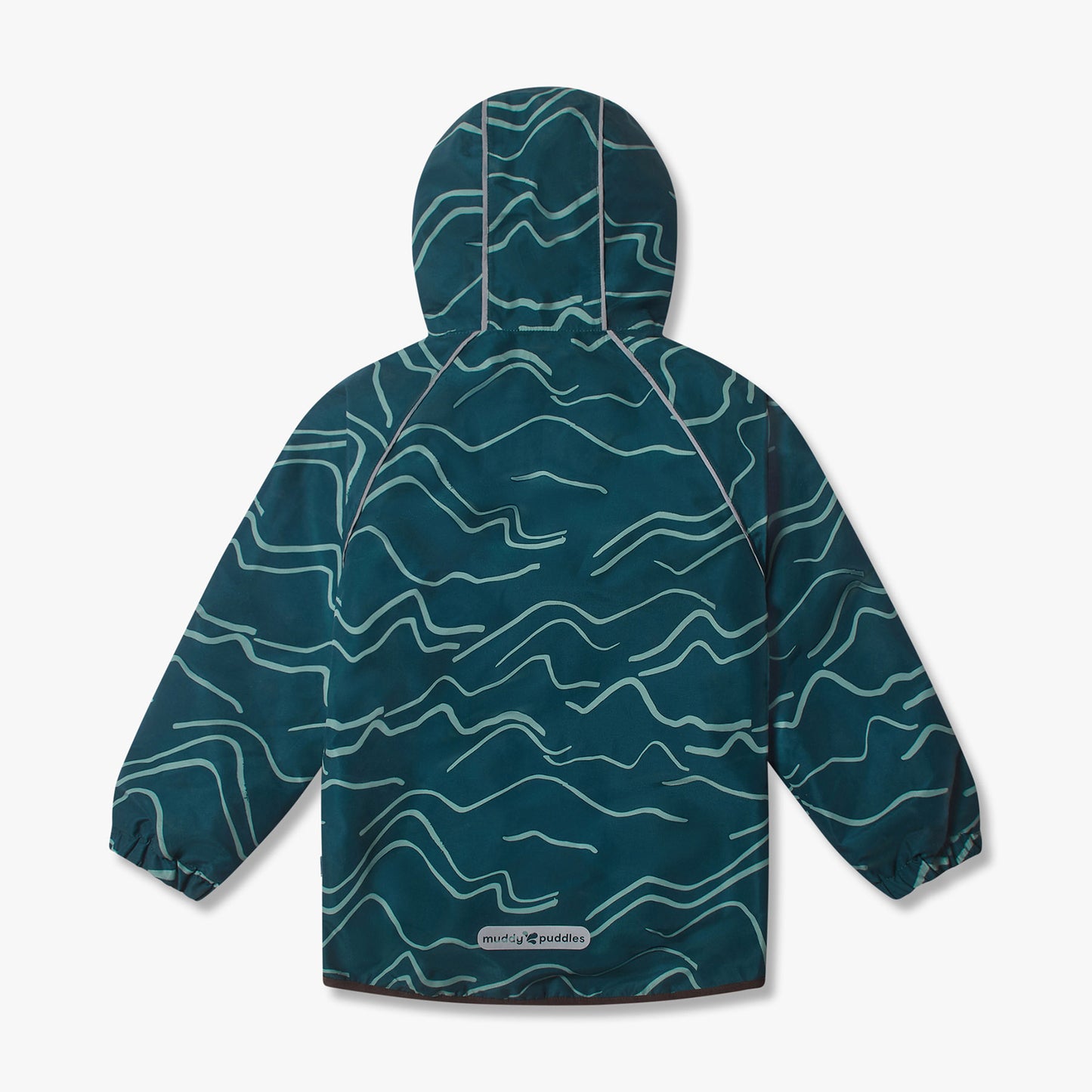 EcoSplash Fleece Lined Waterproof Jacket Dark Green