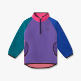Half Zip Fleece Lilac