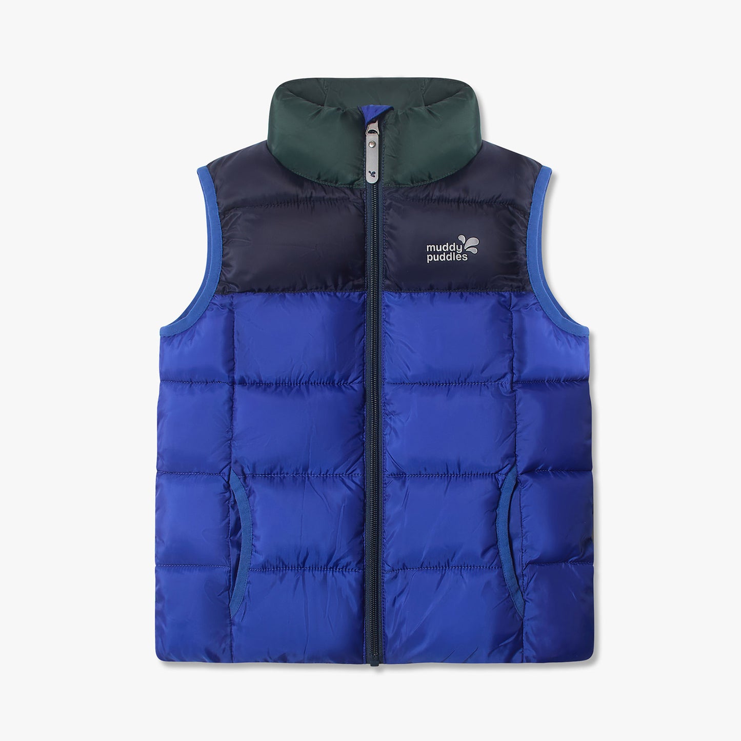 Padded Gilet Blue