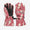 Arctic Ski Gloves Pink