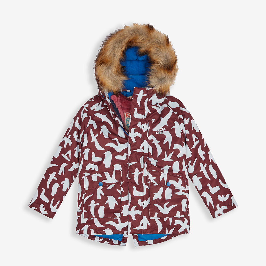 Next burgundy cheap technical parka