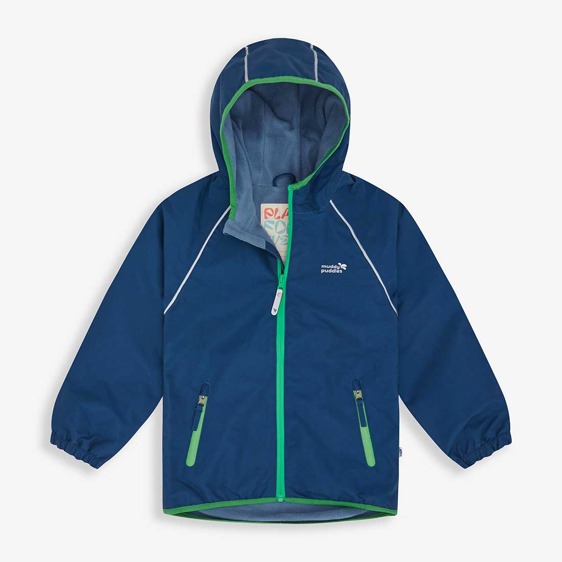 EcoSplash Waterproof Fleece Lined Jacket Navy