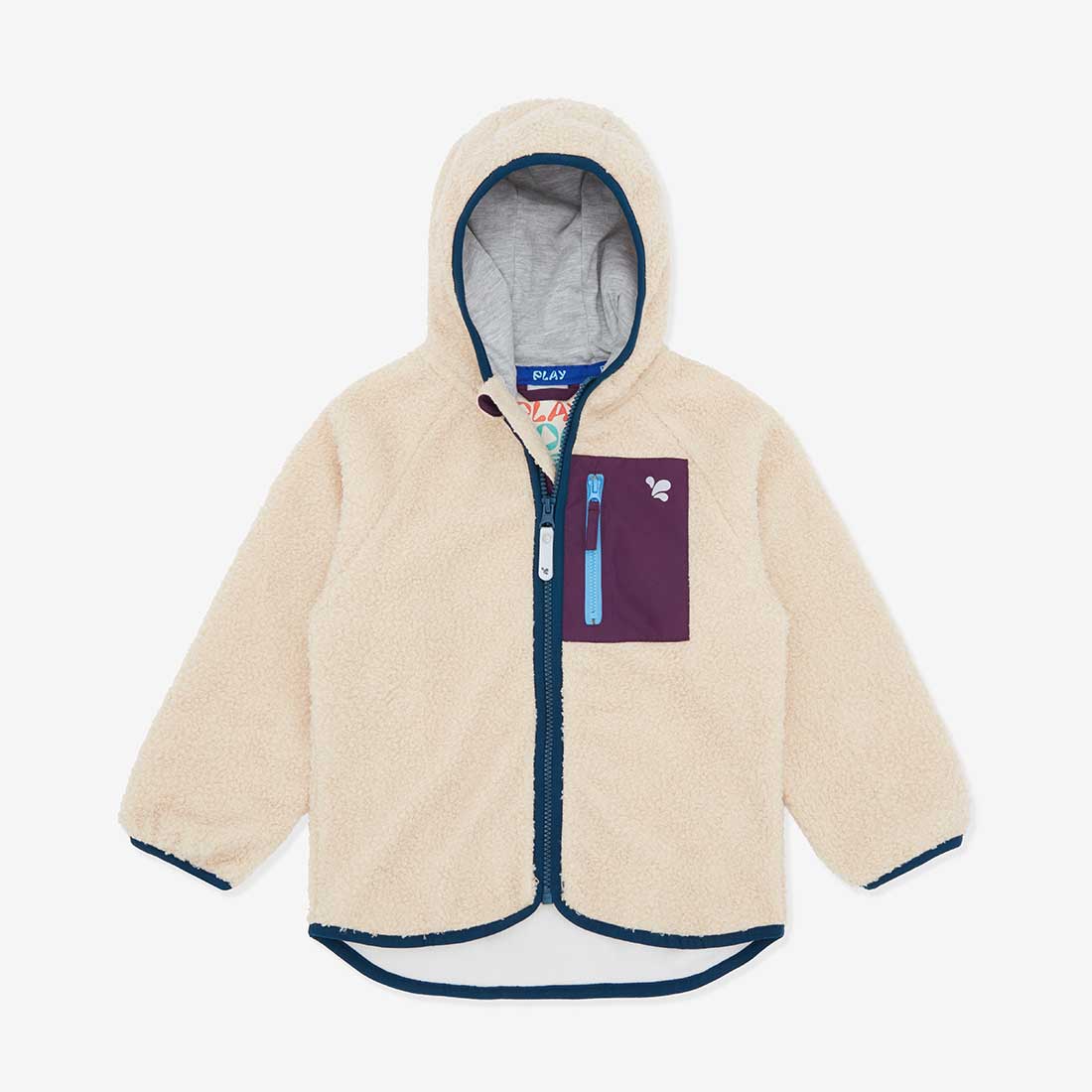 Borg Fleece Jacket Cream