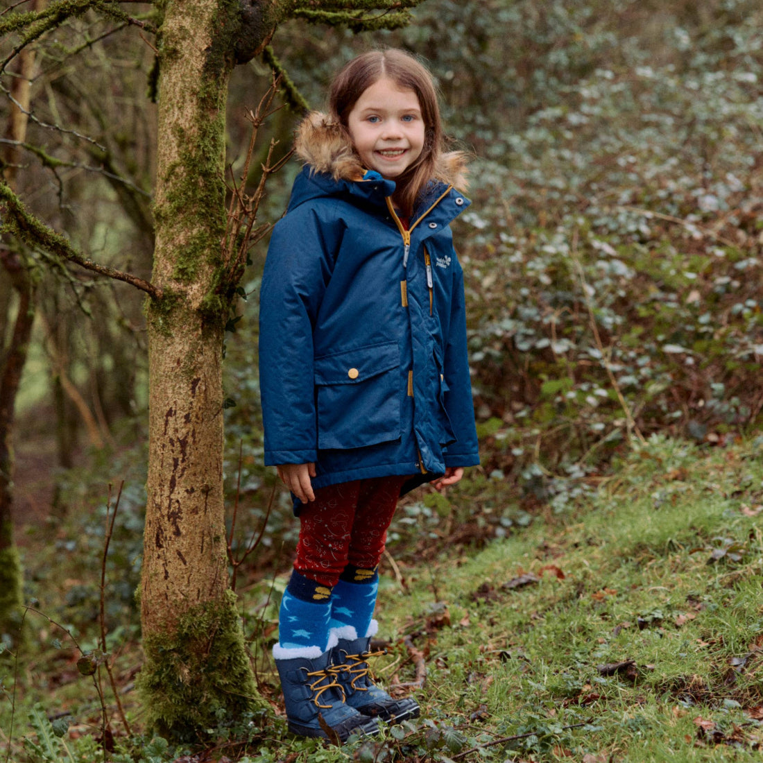 3 in 1 Waterproof Parka Navy