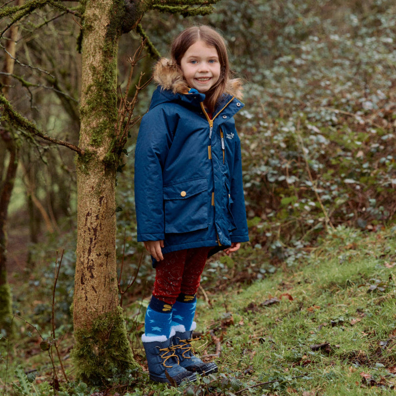 Kids waterproof parka online