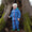 EcoSplash Waterproof Fleece Lined Puddle Suit Blue Lightning