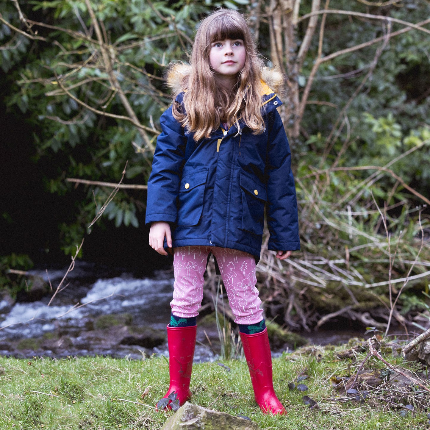 3 in 1 Waterproof Parka Navy